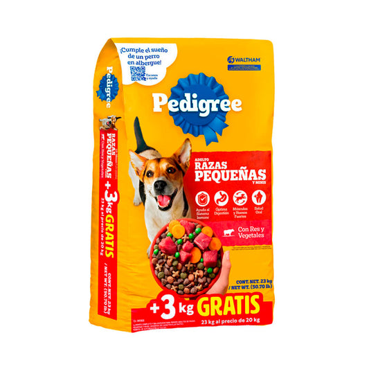 Pedigree Razas Pequeñas Purposefuel 20+3kg