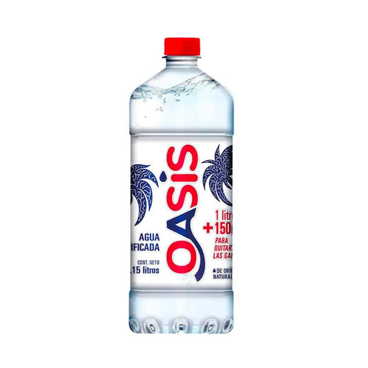 Oasis Agua Purificada 1150 ml