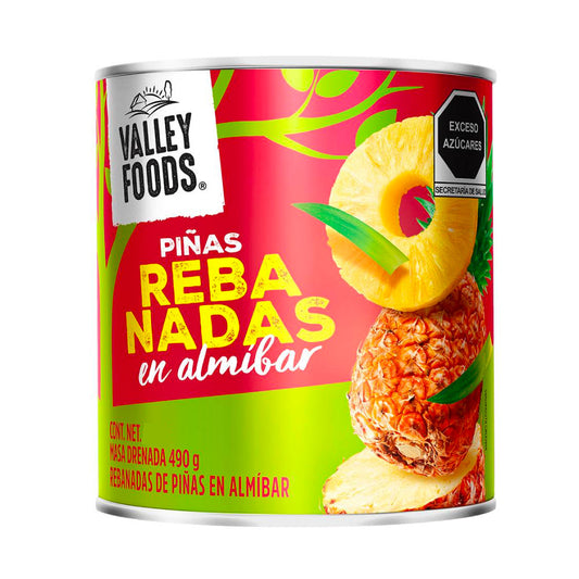 Valle Fresco Piña En Rebanadas820 gr