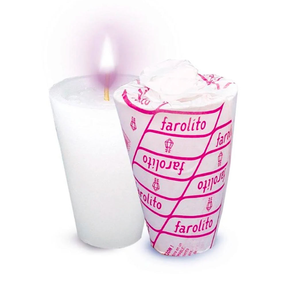 Veladora Profina Repuesto Farolito Repuesto Envuelta No 2 1 pz.