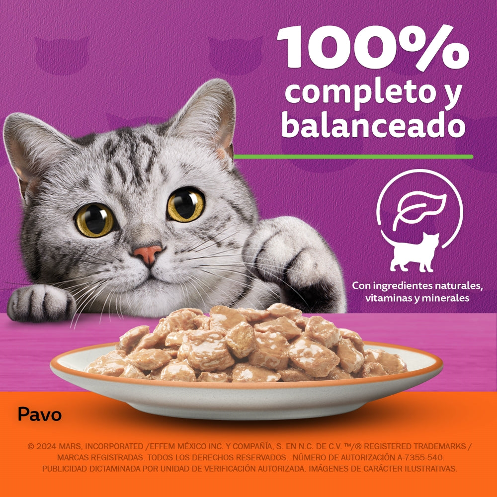 Whiskas Pouch Pavo sobre de 85 gr