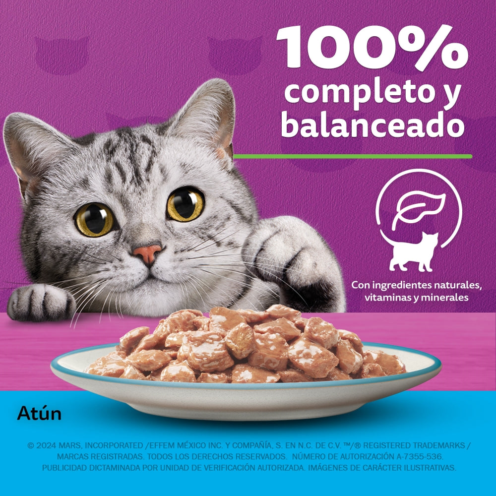 Whiskas Pouch Atun sobre de 85 gr