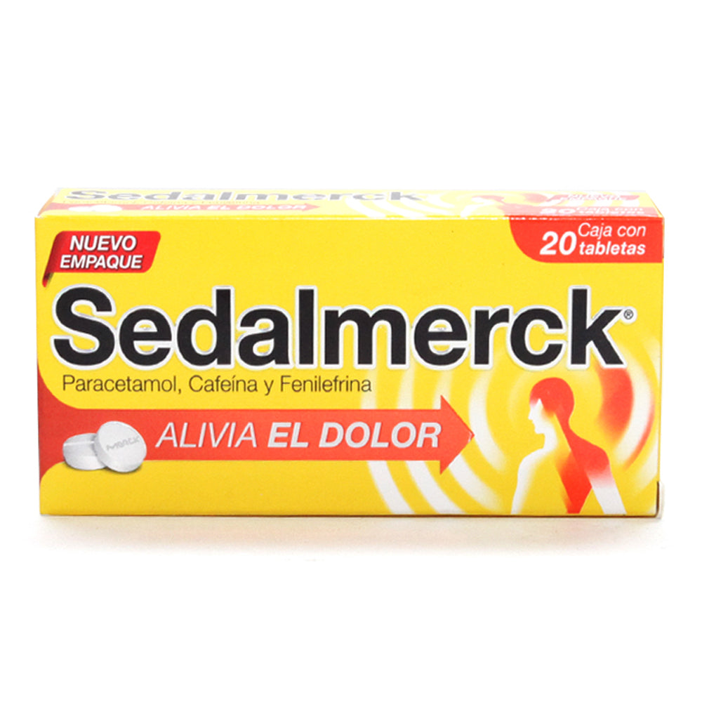 Analgesico Sedalmerck 20 Tab