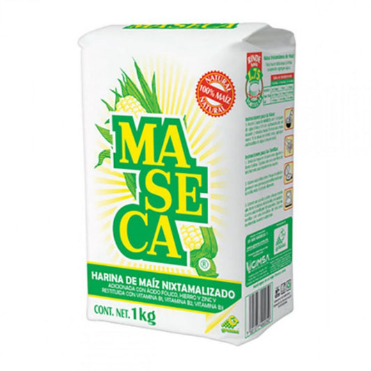 Harina de Maíz Maseca Bolsa 1 Kilogramo