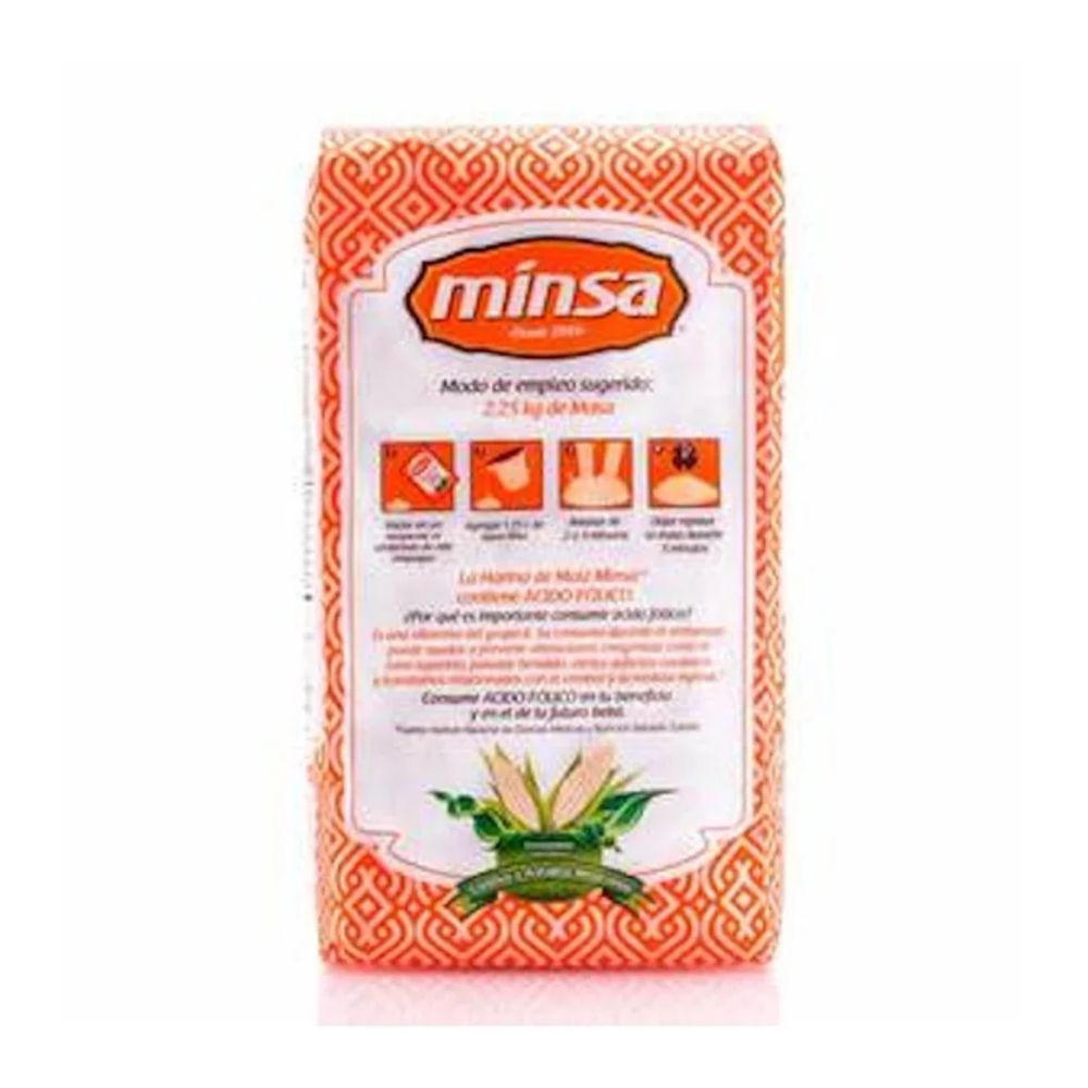 Harina de Maíz Minsa Bolsa 1 Kilogramo