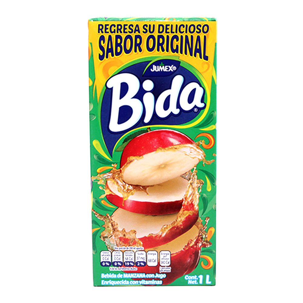 Bebida Refrescante Jumex Bida de Manzana 1 Litro