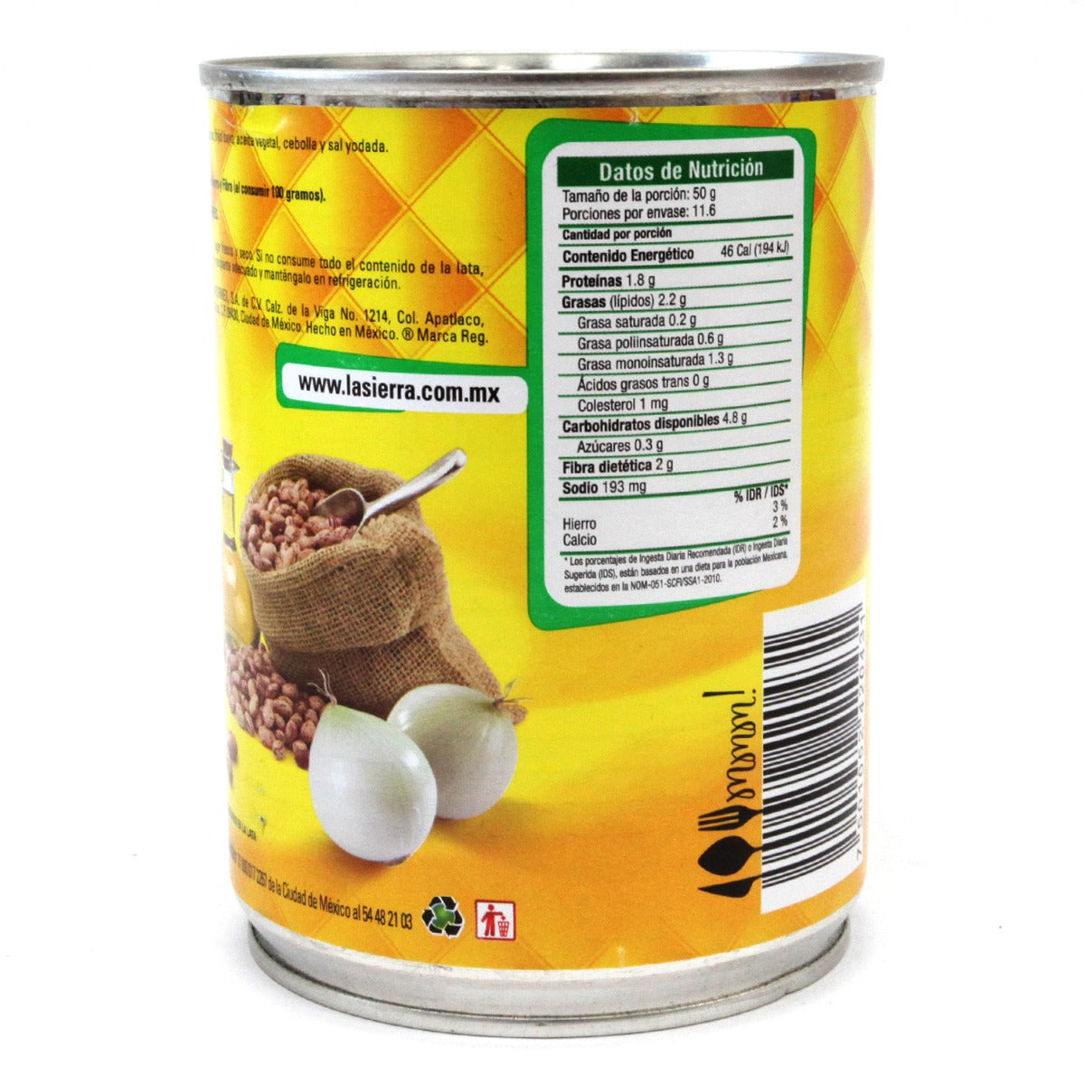 Frijoles Refritos Bayos La Sierra 580 gr