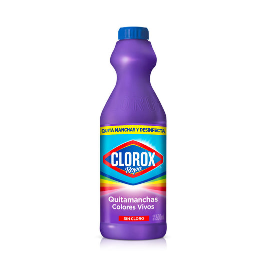 Clorox Quita Manchas Detergente para Ropa de color 500ml