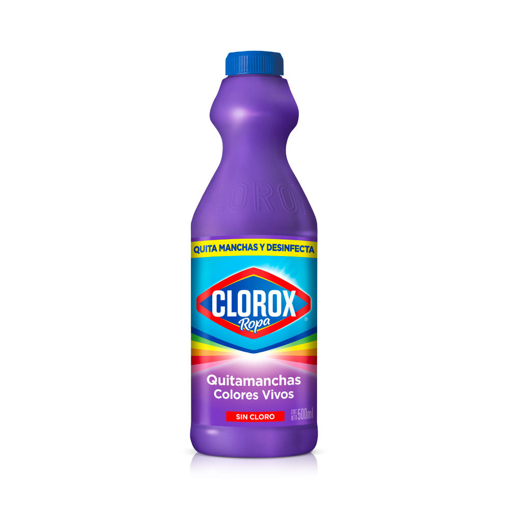 Clorox Quita Manchas Detergente para Ropa de color 500ml