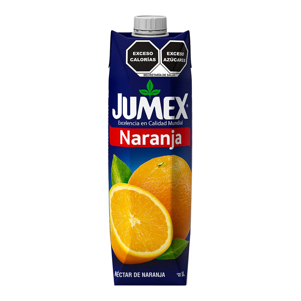 Jumex Tetra Prisma Naranja 1 Lt