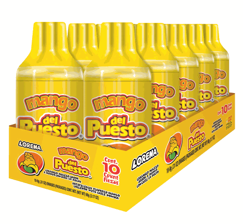 Paleta Del Puesto Lorena Mango 10 piezas 9 Gramos