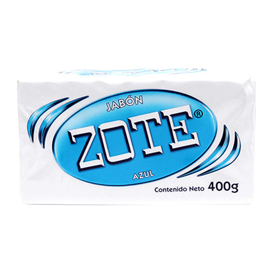 Jabón Zote Azul Barra de 400 gr