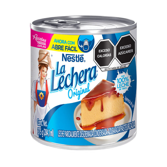 Leche Condensada La Lechera Lata 387 Gramos