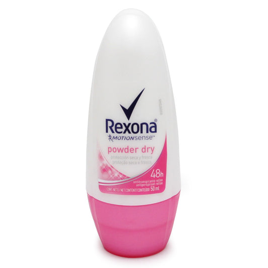 Desodorante Rexona Roll On Powder Mujer 50 Mililitros
