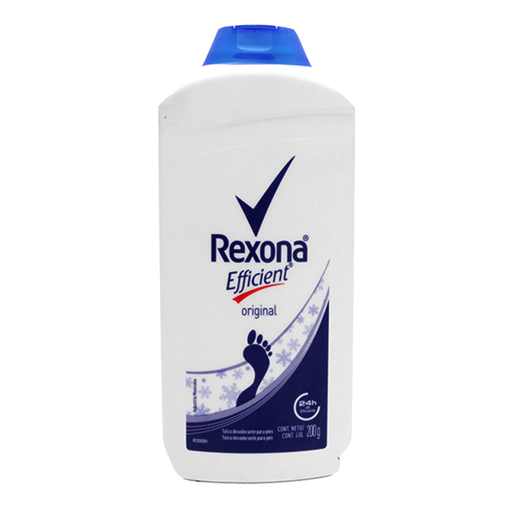 Talco Desodorante Rexona Efficient 200 Gramos