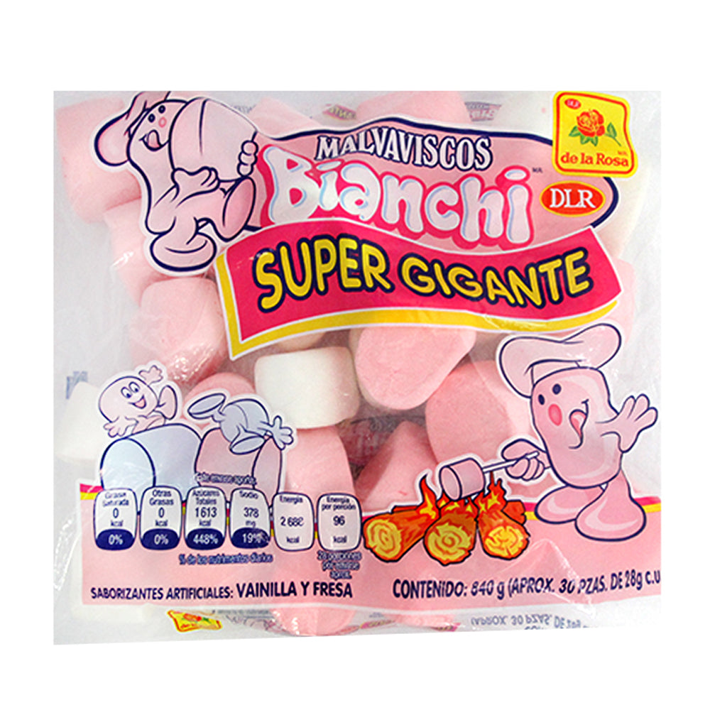Malvavisco Super De La Rosa Bolsa Con 30 Piezas De 28 Gramos