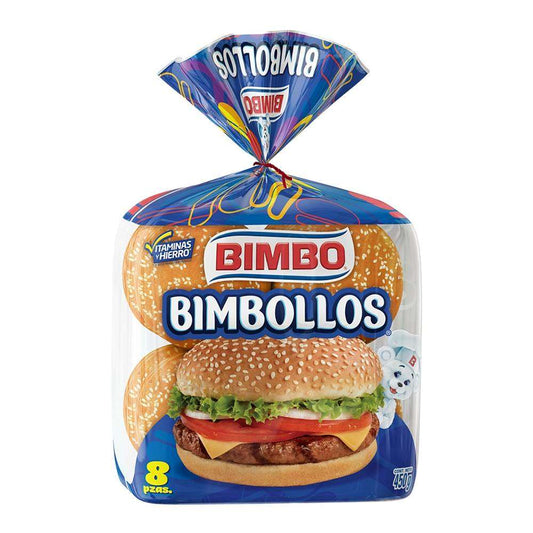 Bimbollos Bimbo 8 piezas 450 Gramos