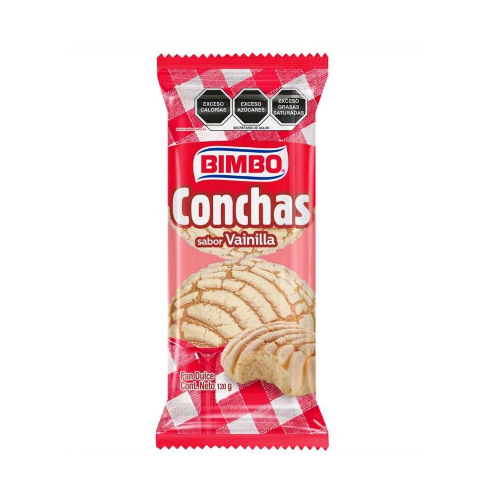 Conchas Vainilla Bimbo 2 piezas