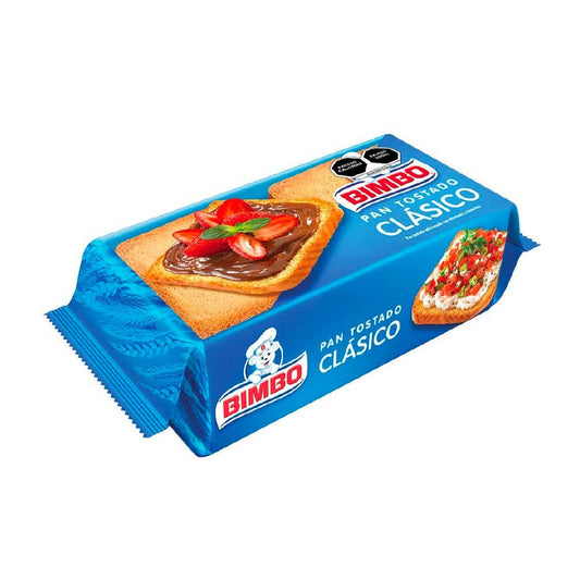 Pan Bimbo Tostado 210 Gramos
