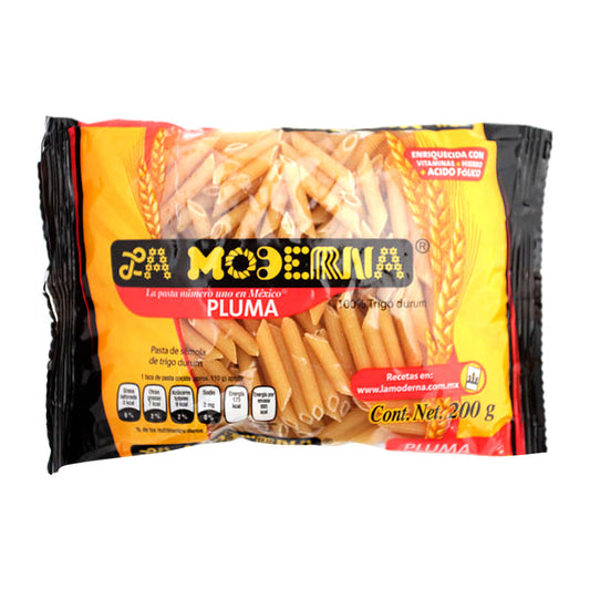 Pasta para Sopa La Moderna Pluma 200 Gramos