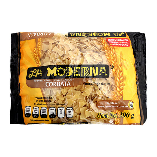 Pasta para Sopa La Moderna Corbata 200 Gramos