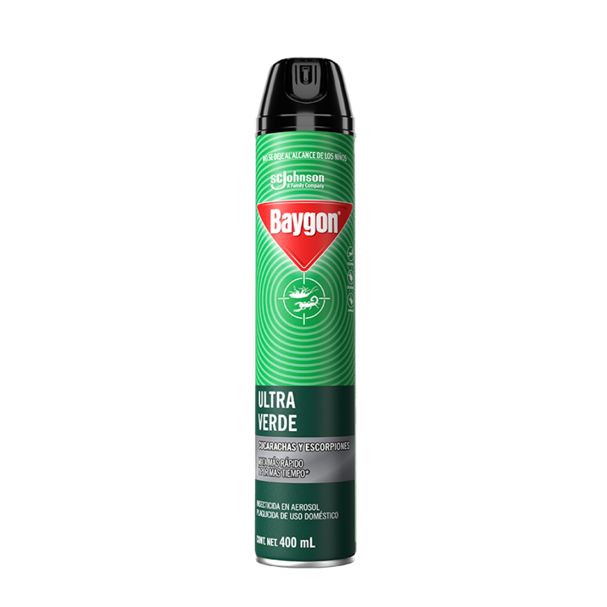 Insecticida Baygon Ultra Verde 400 Mililitros