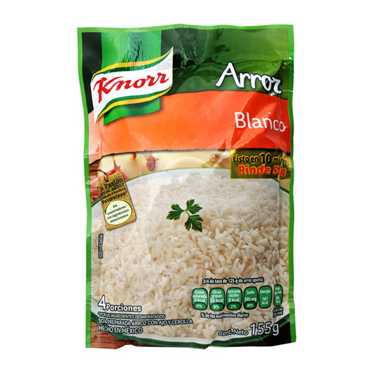 Sopa Instantanea Knorr Arroz Blanco 155 Gramos