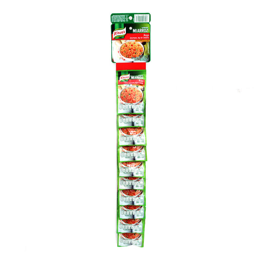 Sazonador Knorr Arroz Rojo Paquete Con 10 Piezas De 17 Gramos