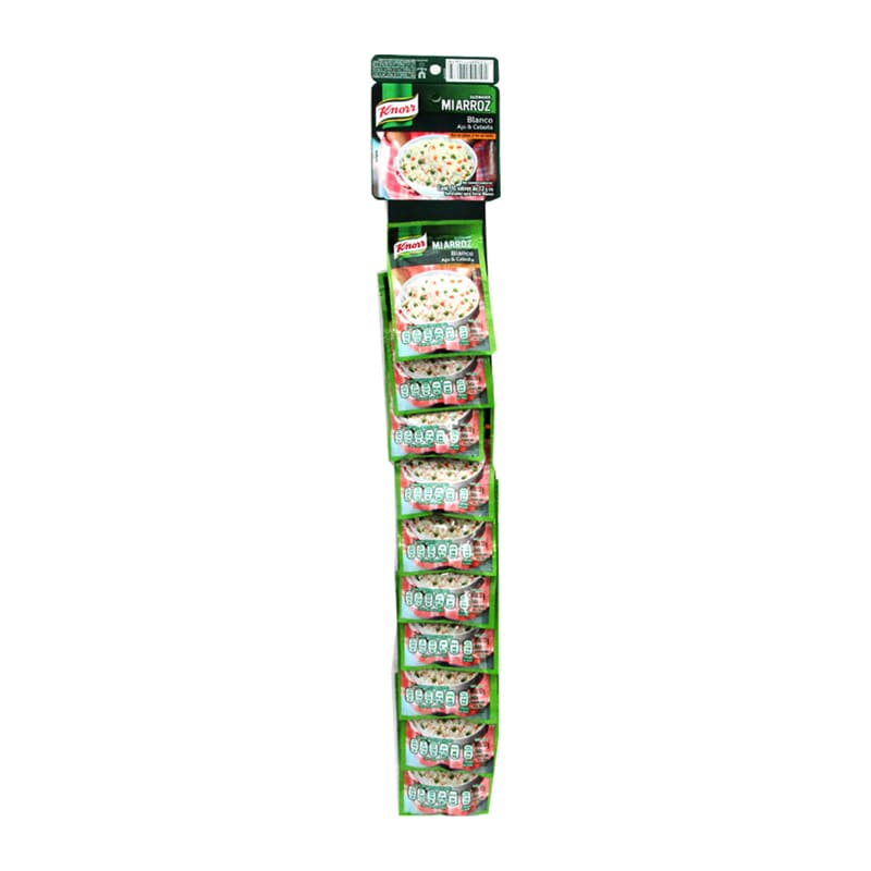Sazonador Knorr Arroz Blanco Paquete Con 10 Piezas De 12 Gramos