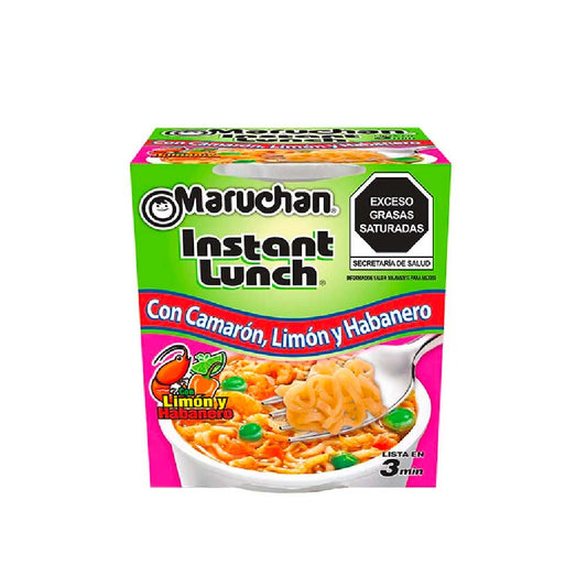 Sopa Instantanea Maruchan Camarón Habanero 64 Gramos