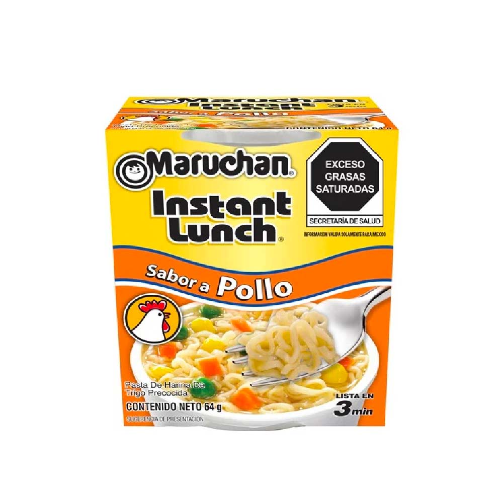 Sopa Instantanea Maruchan Pollo 64 Gramos