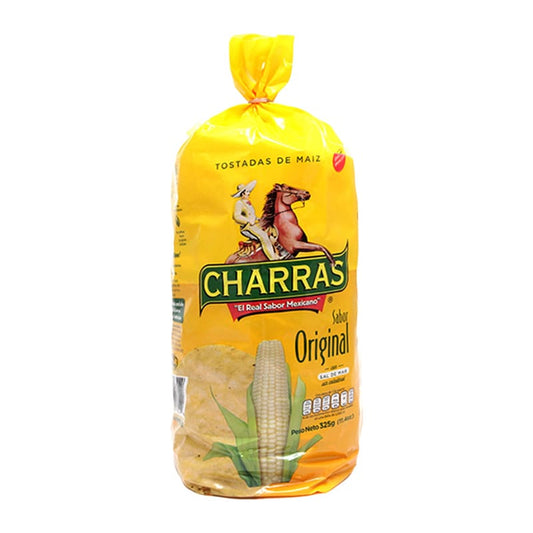 Tostadas Charras Onduladas Paquete 300 Gramos