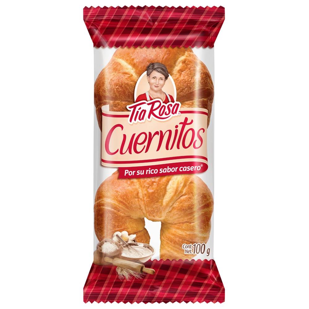 Pan Dulce Cuernitos Tia Rosa 100 Gramos – Scorpion