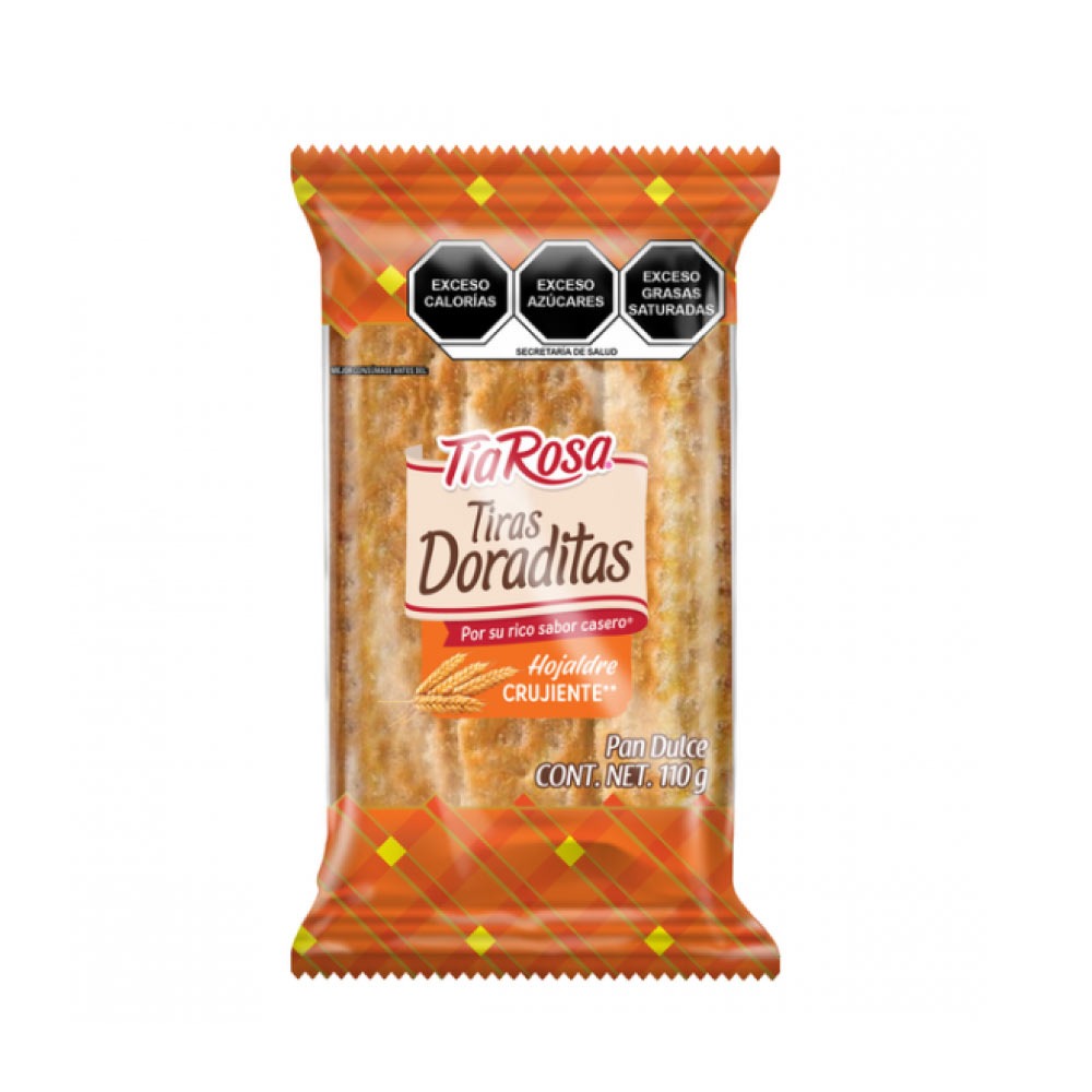 Pan Dulce Doraditas Tia Rosa 110 Gramos