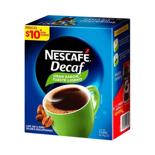 Nescafe Decaf Orig. Stick Paq. 8 Pz De 14 gr
