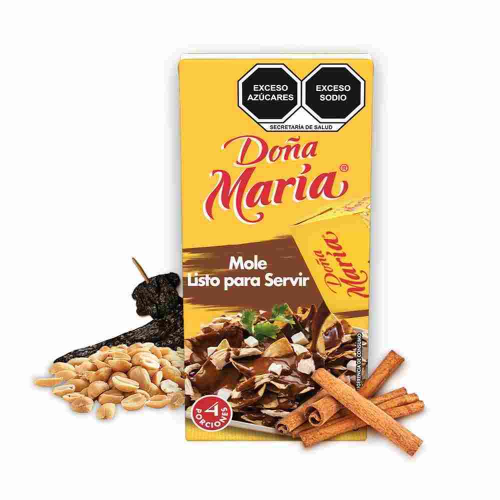 Mole Doña María Rojo en Pasta 360 g