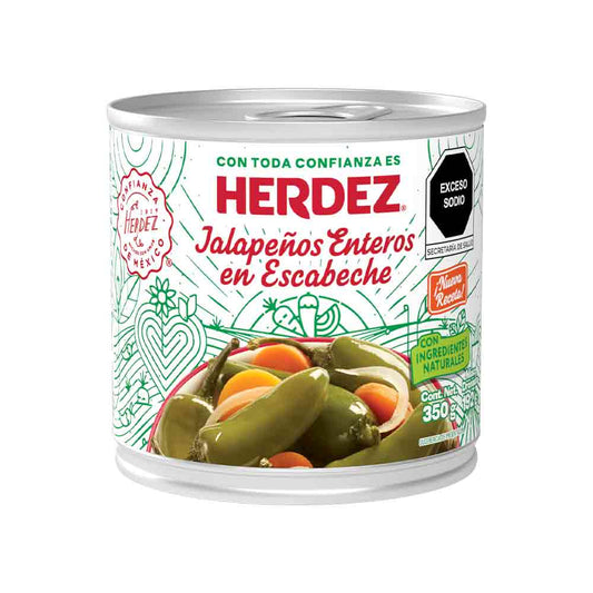 Herdez Chile Jalapeño Enteros 350 Gr
