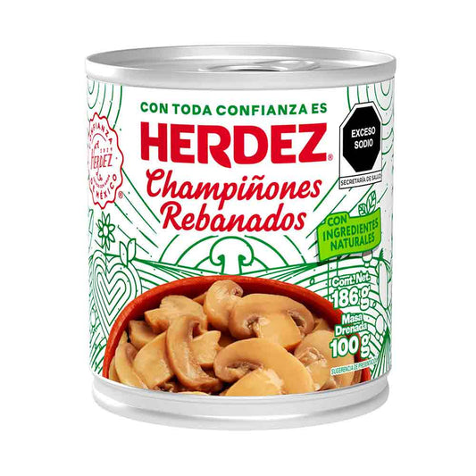 Champiñones Herdez Rebanados 186 g