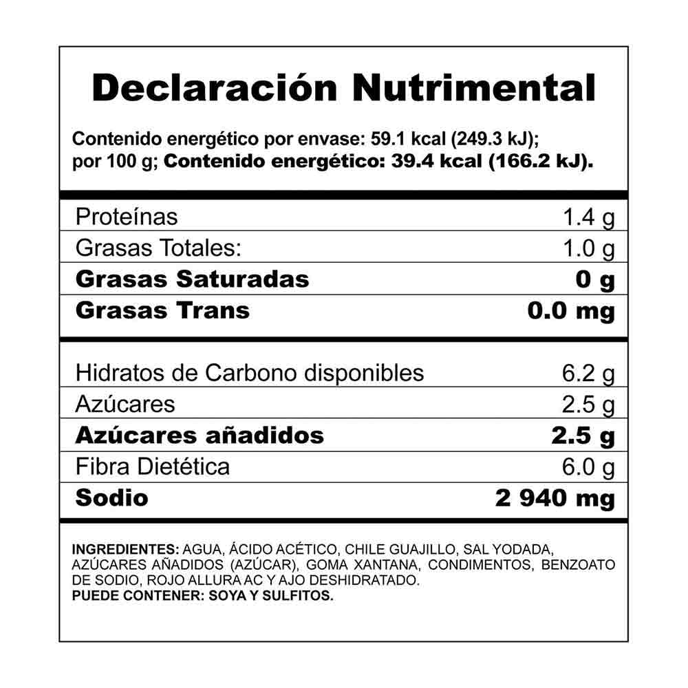 Salsa Búfalo Clásica 150 g