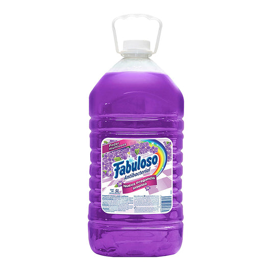 Limpiador Líquido Fabuloso Antibacterial Lavanda de 5 l