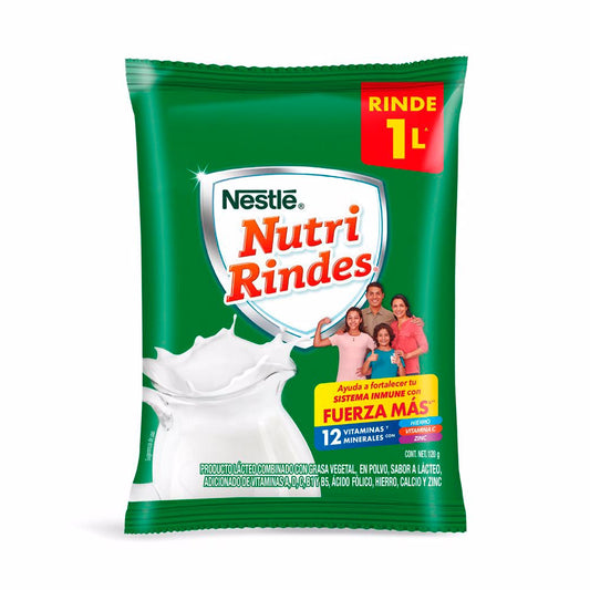 Producto Lácteo Nestle Nutri Rindes en Polvo Bolsa 120 Gr