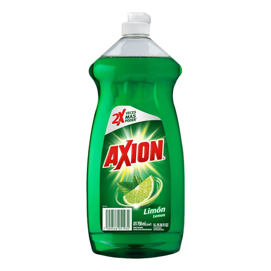 Detergente Lavatrastes Líquido Axion Limón 750 ml