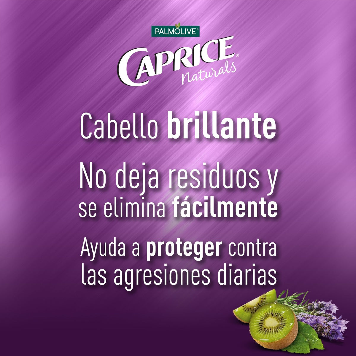 Spray para el Cabello Palmolive Caprice Naturals Esencia de Kiwi y Lavanda de 316 ml