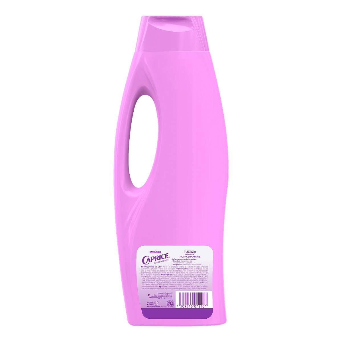Shampoo Caprice Especialidades Fuerza Acti-ceramidas 750 ml