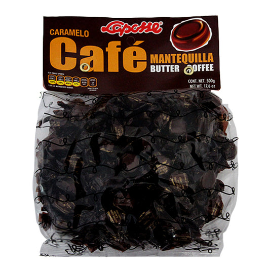 Caramelo Laposse Cafe Mantequilla Bolsa 500 Gramos
