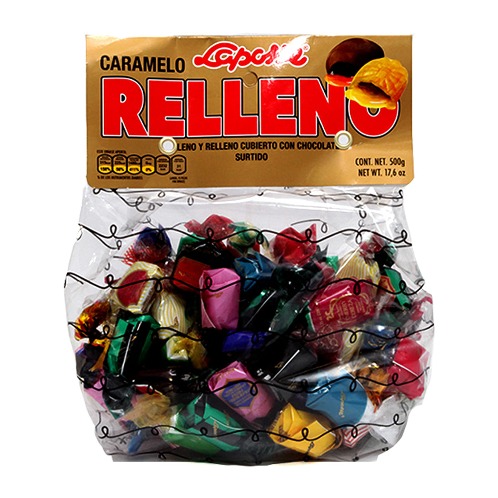 Caramelo Laposse Relleno Surtido Bolsa 500 Gramos