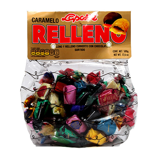 Caramelo Laposse Relleno Surtido Bolsa 500 Gramos