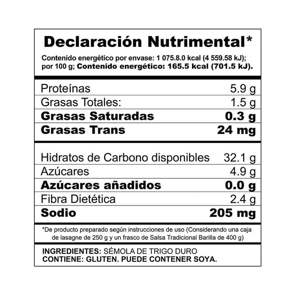 Pasta Lasagne Barilla Collezione 250 g