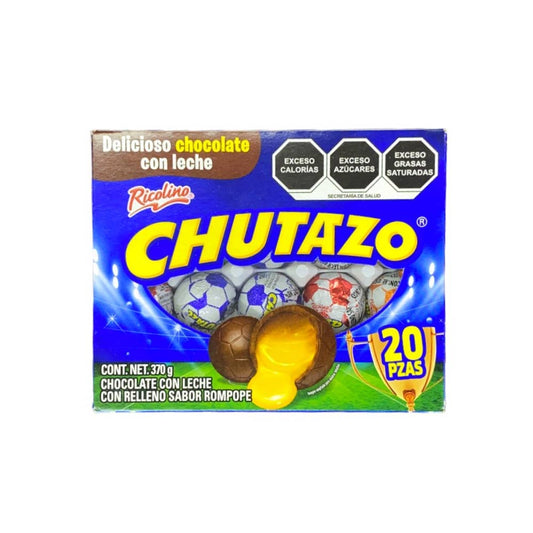 Chocolate Chutazo Paquete de 20 Piezas De 14.5 Gramos