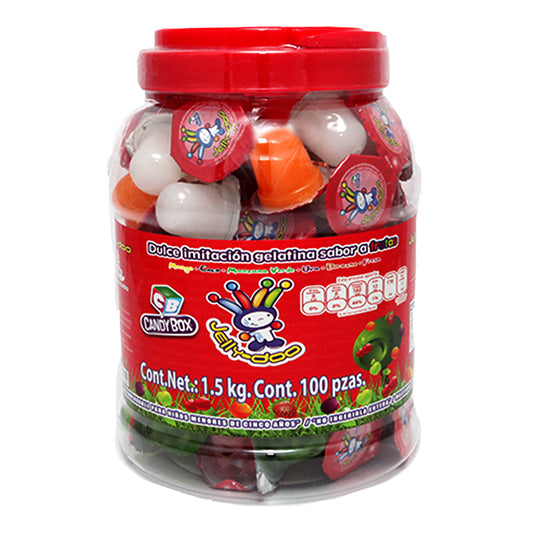 Bolsa Jelly Doo Gelat Con 100 Piezas De 1.5 Gramos